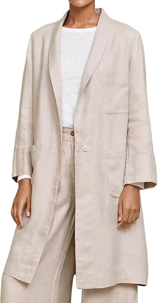 Long Linen Jackets